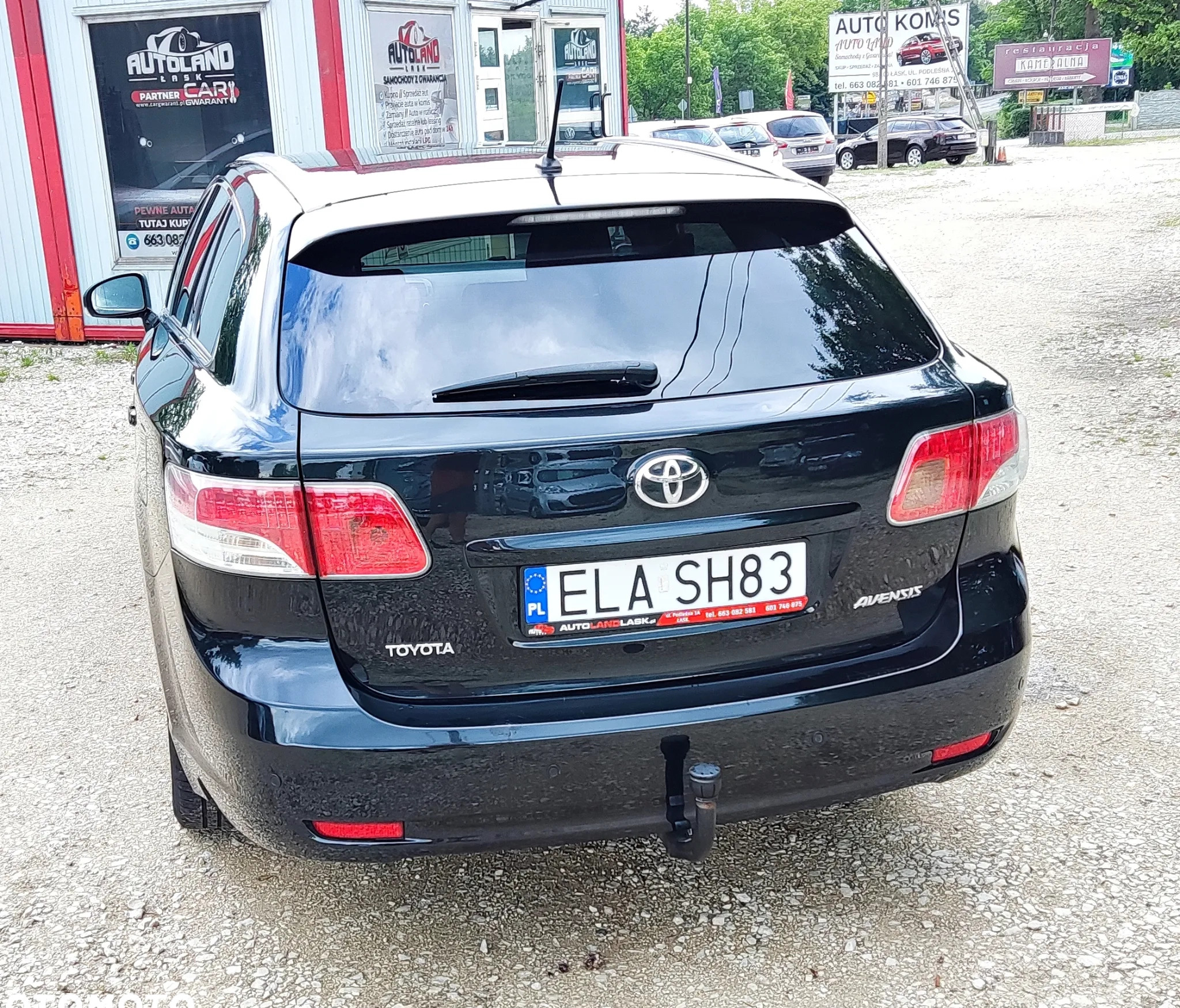 Toyota Avensis cena 28950 przebieg: 215000, rok produkcji 2009 z Tyszowce małe 497